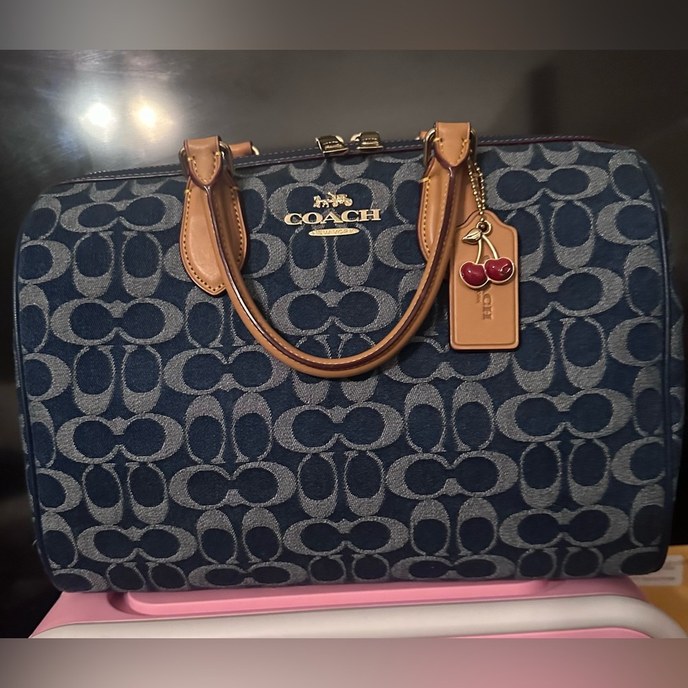 Rowan Large Satchel Bag In Signature Canvas